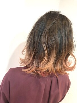 ラストーリア(La storia) ＊毛先派手カラーで夏らしく＊