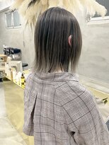 ソーコ 渋谷(SOCO)&nbsp;＊【SUN】/ナチュラルばレイヤージュ/グレージュ/ボブ