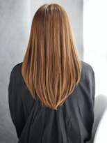 ナル 白山神社参道通り店(nalu)&nbsp;内巻きレイヤーストレートスタイル