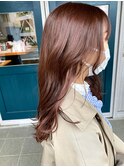 【Elme　野呂】ショコラピンク×ホワイトピンク