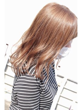 ビアージュ(Viage) :セミディ　:オレンジブラウン　:暖色　:フワ巻き