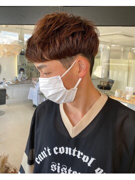 エンリッチヘア(enrich hair) マッシュ　アッシュブラウン