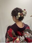 2023成人式ヘアセット