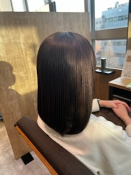 テラスヘア センダイ(TERRACE hair SENDAI) 艶ボブ【イノアカラー使用】