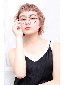 オーシャン(Ocean) [OCEAN Hair&Life藤原純] ニュアンスカラーピンク外ハネ☆