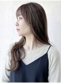 オトナ女性のしなやかロング♪ハイライトのアクセントが◎