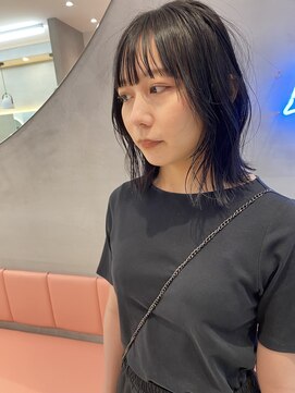 ロンドポレール 北千住(Lond polaire) 外ハネボブ×アッシュグレイ