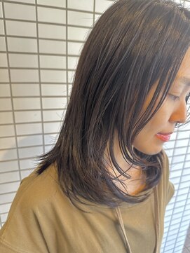 ヘアアンドスペース ベロン(hair&space velon) ワンカールレイヤー