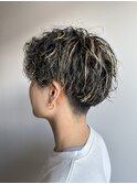 ハイライト×ツイストスパイラルパーマ