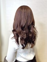 タヤ 東急百貨店吉祥寺店(TAYA) モーヴブラウン/コテ巻き風パーマ/アンバーブラウン