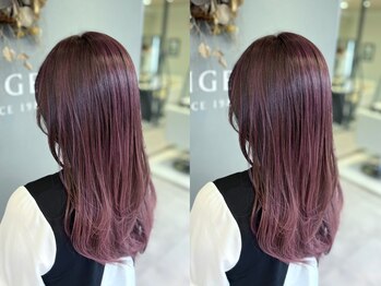 オレンジポップ 南行徳店(ORANGE POP)の写真/髪のダメージを気にせずに、理想の色味を叶えてくれる☆グレイカラーも、艶感のある綺麗な発色が手に入る。