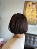カット＋リタッチカラー（根元から3cm以内）　￥10,500→￥9,900