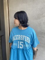 スイート ヘアデザイン(Suite HAIR DESIGN)&nbsp;【顔周りカットSayaka】ブルー