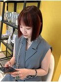 【Runa】ぷつっとカット/インナーカラー 8/30