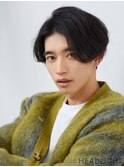 韓国マッシュスペインカールスパイキーショートブルーブラック3