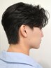 【韓国●骨格矯正メニュー】カット＋ダウンパーマ　￥15400