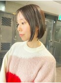 【ミニボブ×2wayバング】　stylist 山谷