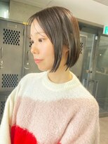 ボンド ヌーク(BOND / neuk)&nbsp;【ミニボブ×2wayバング】　stylist 山谷