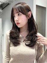 ミンクスオーバー(MINX OVER)&nbsp;韓国ヘア/レイヤーカット/顔まわりカット/前髪カット/縮毛矯正