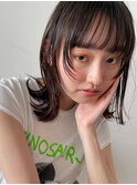 顔まわりレイヤー×ミディアム