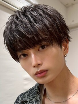 ナチュラル 渋谷(NATURAL) フェザーパーマ/スパイキーショート/サーフカール[メンズ/渋谷]