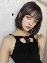 ユーフォリア 渋谷グランデ(Euphoria SHIBUYA GRANDE)&nbsp;前下がりボブ ショートボブ 韓国ヘア 韓国ボブ ボブヘア