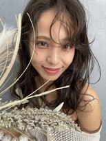 ジーナ 豊洲(Zina)&nbsp;ロング/ミディアムレイヤー/癖毛風/コテ巻き/暗髪colour