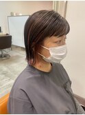 秋色インナーカラー