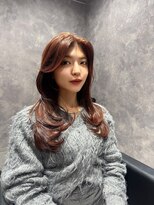 ミヨン 京橋店(miyon)&nbsp;【miyon】韓国レイヤーカット×暗髪カラー×髪質改善