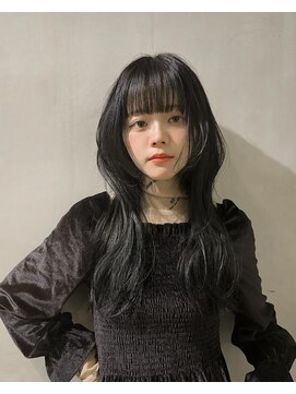 ジーナ 渋谷駅前(Zina) 地毛風ブラック×くびれレイヤー