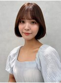 ショート/ボブ/髪質改善/脱白髪染め/白髪ぼかしハイライト