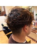 綾瀬 ダズルヘアデザイン(Dazzle Hair Design) ソフトツイストスパイラルパーマツーブロック