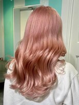 マティーナ ヘアー 池袋(Matina hair)&nbsp;【ペールピンクカラー/ハイトーン/ロング】池袋美容室