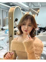 ロンドルピナス 小倉(Lond Lupinus)&nbsp;ミディアムレイヤーカット/似合わせカット/大人ガーリー/20代