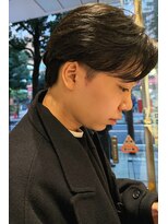 ジーナ 福岡藤崎(Zina)&nbsp;メンズカジュアル/メンズショート/センターパート