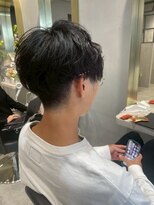 ジェコ ブラン(gecko. brun) マッシュウルフ/メンズパーマ/襟足スッキリ #武蔵小山美容室