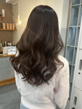 ナウアズ(now as.) ナチュラルに映えるブラウンカラー【yuki】【now as.明石】