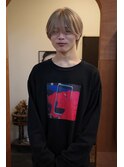 メンズケアブリーチダブルカラーホワイトシルバー眉毛カット岡山
