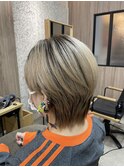 ブリーチ毛縮毛矯正
