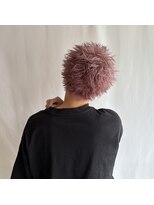 アガタヘアー 西風新都店(AGATA hair) ブリーチ2回◎透明感ピンクラベンダーショート