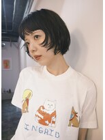 エコーズ(echo's) ショートバングとパーマ