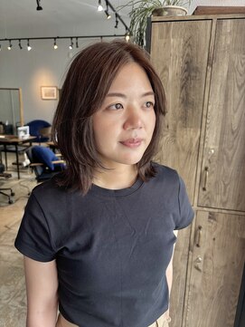 ヘアーループセラデザインワークス(Hair ruup Sela design works) ナチュラルなくびれミディ