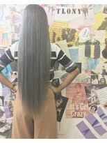 トロニー(TLONY)&nbsp;TLONY渋谷 hori スーパーロング ハイトーングレージュ