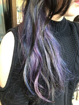 ビヨンドイー(beyond E) インナーブルー×パープル