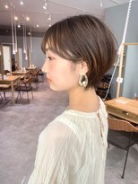 ジアン テラス(GIEN TERRASSE)&nbsp;#耳掛けショート #小顔ショート #イルミナカラー