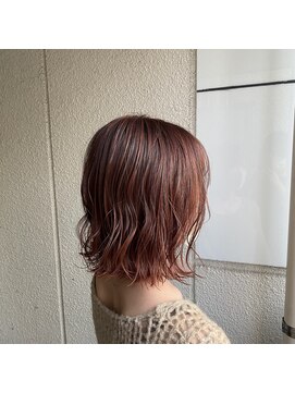 ラべリー 池袋(LOVELEY) コーラルピンク　ハイライト　【池袋】