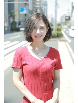 サイン ヘア イノベーション(sign HAIR INNOVATION) 大人可愛い、色気、小顔カットひし形シルエット【錦糸町】