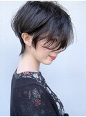 【morio池袋】色気のあるパーマハンサムウルフショート♪