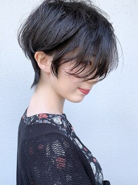 ラウンジ モリオ イケブクロ(Lounge MORIO Ikebukuro) 【morio池袋】色気のあるパーマハンサムウルフショート♪