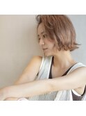 かきあげ前髪ボブ◎まつだてみすず